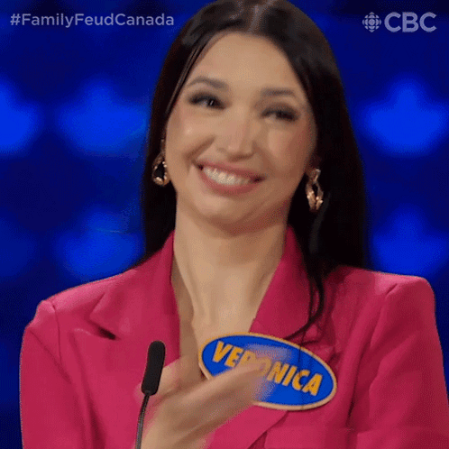 There You Go Veronica GIF - There You Go Veronica Family Feud Canada GIFs