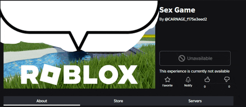 a screenshot of a game called sex game by carnage