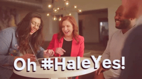 Hale Yes Christina Hale GIF - Hale Yes Christina Hale Hale GIFs