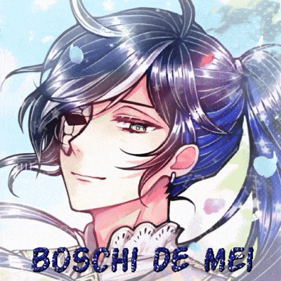 a picture of a girl with a ponytail and the words bosch de mei on the bottom