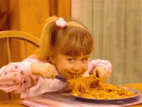 Spaghetti GIF - Spaghetti Full House Eating GIFs