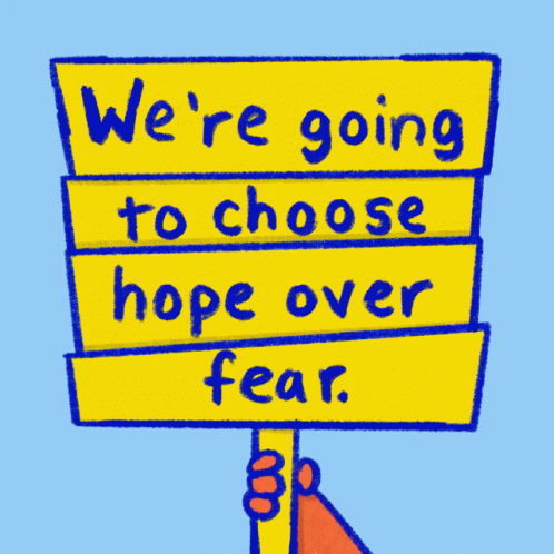 Choose Hope Over Fear Trump GIF - Choose Hope Over Fear Trump Hope GIFs