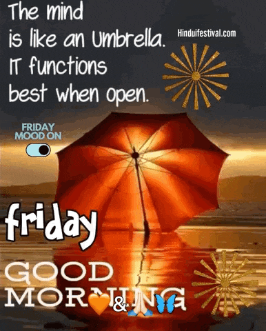 the mind is like an umbrella it functions best when open