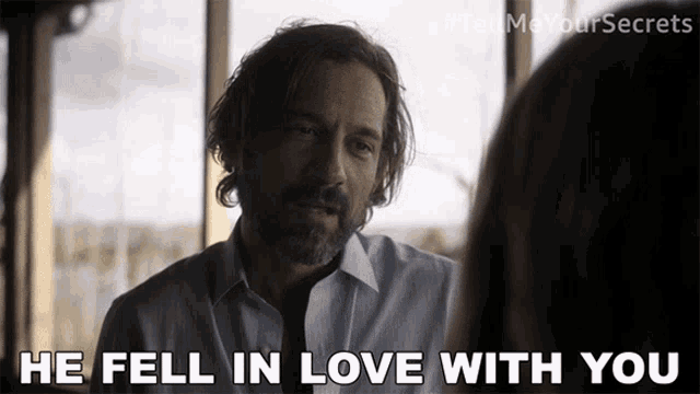 He Fell In Love With You Pete GIF - He Fell In Love With You Pete Tell Me Your Secrets GIFs