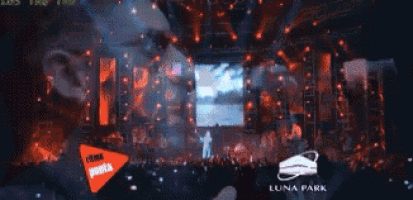 luna park is written on the bottom of a screen