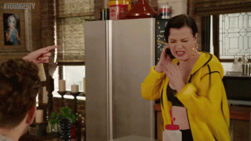 Pulling Hair Tie Out GIF - Debi Mazar Maggie Younger Tv GIFs