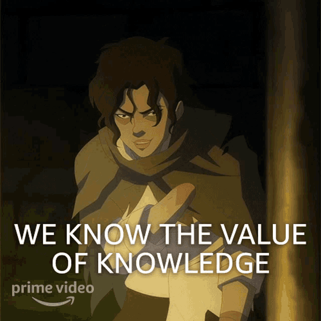 We Know The Value Of Knowledge Anna Ripley GIF - We Know The Value Of Knowledge Anna Ripley The Legend Of Vox Machina GIFs