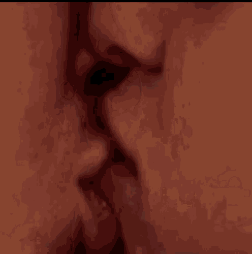 a man and a woman are kissing each other .