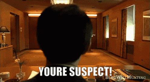 Ben Affleck Good Will Hunting GIF - Ben Affleck Good Will Hunting Youre Suspect GIFs