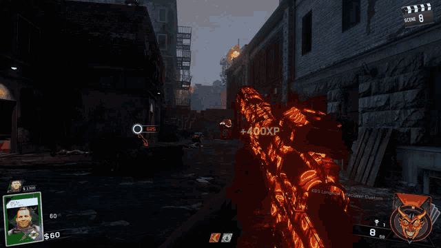a screenshot of a video game with the number 8 on the bottom left