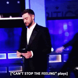 Justintimberlake Cant Stop The Feeling GIF - Justintimberlake Cant Stop The Feeling Award GIFs