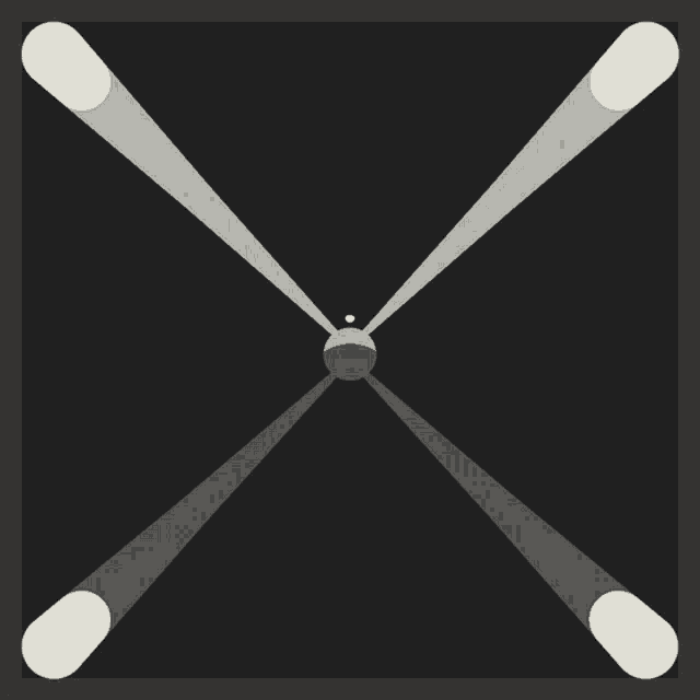 a drawing of a square with a circle in the middle