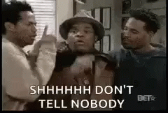 Dont Tell Nobody Waynes Brothers GIF - Dont Tell Nobody Waynes Brothers Brother GIFs