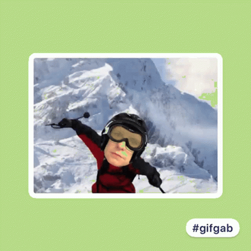 Snow Ski GIF - Snow Ski Gifgab GIFs