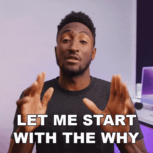 Let Me Start With The Why Marques Brownlee GIF - Let Me Start With The Why Marques Brownlee Let Me Tell You Why GIFs