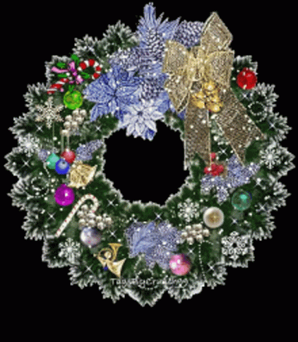 Wreath Holiday GIF - Wreath Holiday Christmas GIFs