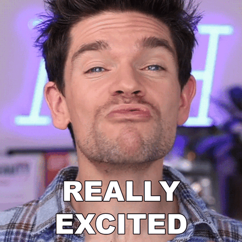 Really Excited Robin James GIF - Really Excited Robin James Very Excited GIFs