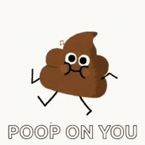 Angry Poop GIF