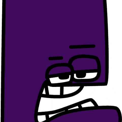 a black and white drawing of a cartoon character with a large mouth