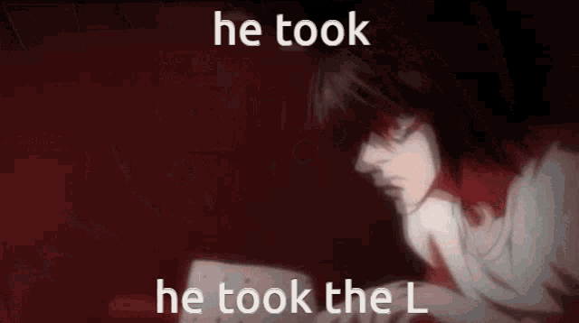 Death Note Death GIF - Death Note Death L Lawliet GIFs