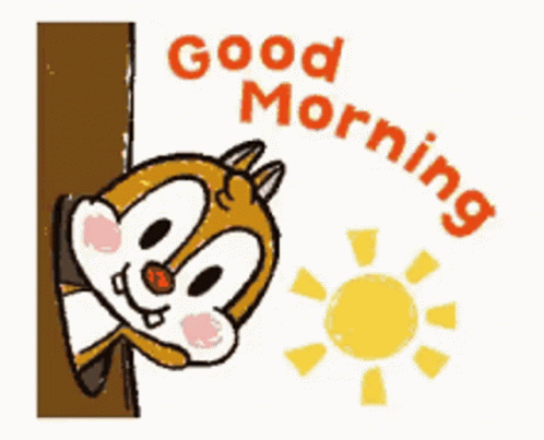 Good Morning Sun GIF - Good Morning Sun Squirrel GIFs
