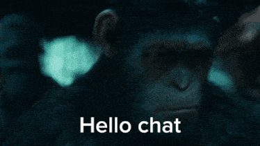 Hello Chat Caesar GIF - Hello Chat Caesar Planet Of The Apes GIFs