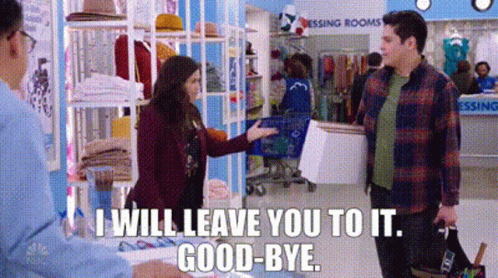 Superstore Amy Sosa GIF - Superstore Amy Sosa I Will Leave You To It GIFs