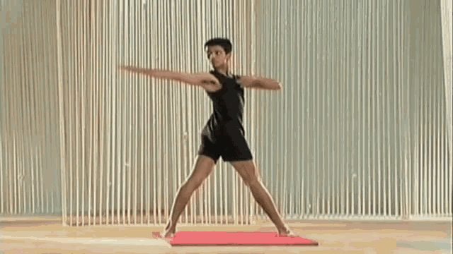 Body Stretch Arm Stretching GIF - Body Stretch Arm Stretching Behind Stretch GIFs