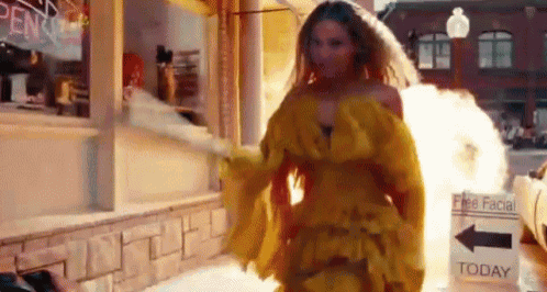 Burn Beyonce GIF - Burn Beyonce Walkaway GIFs