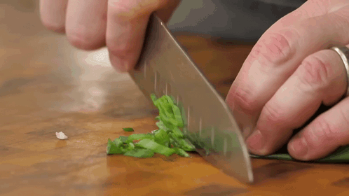Chopping Green Onions The Hungry Hussey GIF - Chopping Green Onions The Hungry Hussey Chopping Scallions GIFs