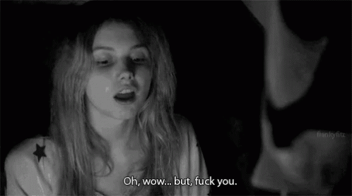 Cassie Skins, Oh Wow But Fuck You GIF - Cassie Ainsworth Oh Wow But Fuck You GIFs