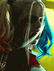 Harley Quinn Hair GIF - Harley Quinn Hair Blow GIFs