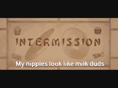 a man without a shirt is standing in front of a poster that says inte on it