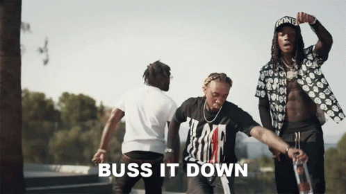 Buss It Down Wiz Khalifa GIF - Buss It Down Wiz Khalifa Deji GIFs