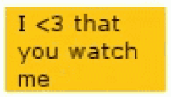 a yellow sign that says `` and i won 't demand that you fave all my art . ''