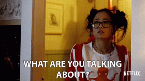 What Are You Talking About Suki Price GIF - What Are You Talking About Suki Price Diana Bang GIFs