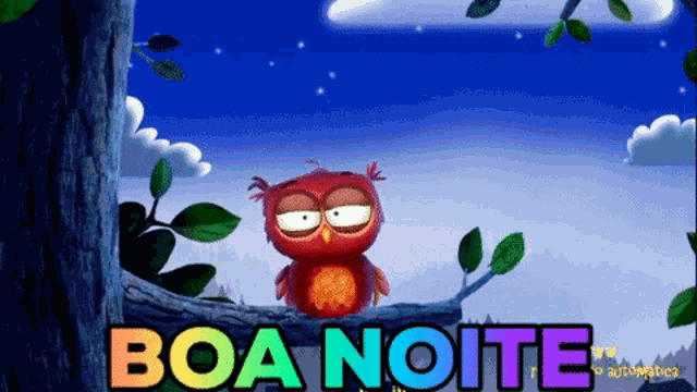 Boa Noite Owl GIF - Boa Noite Owl Sleepy GIFs