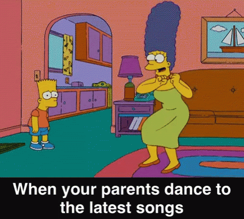Dance Parents GIF - Dance Parents The Simpsons GIFs