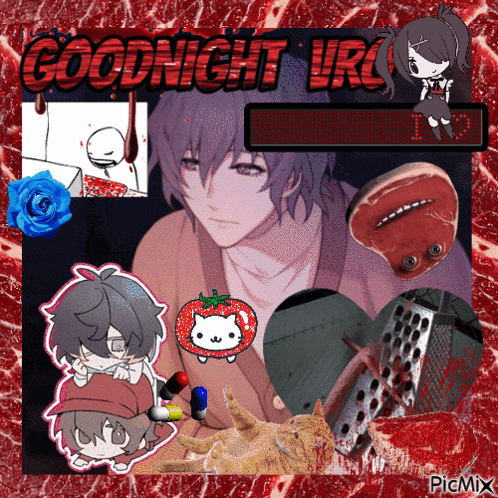 a collage of images with the words goodnight urc