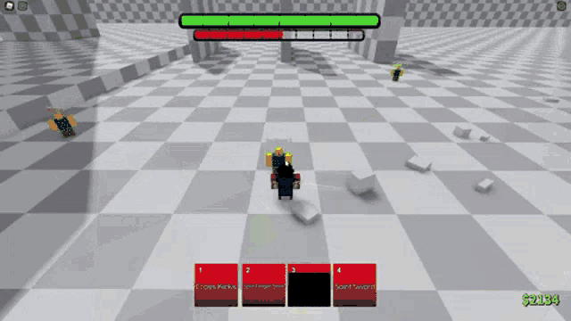 a screenshot of a video game with the number 2 on the bottom