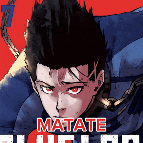 a man with chains around his neck is featured on the cover of a book called matate