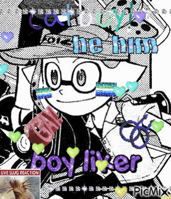 a picture of a cartoon character with the words " boy liver " written on it