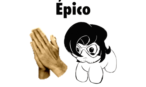 a cartoon character with the word epico on the top