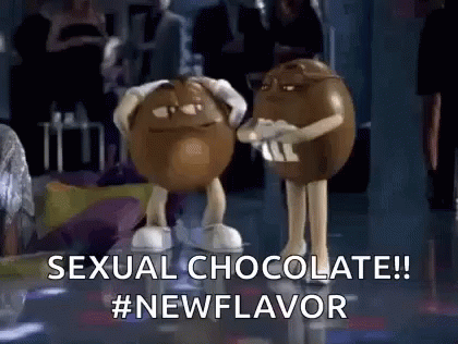 Mn M Chocolate GIF - Mn M Chocolate Sexual Chocolate GIFs