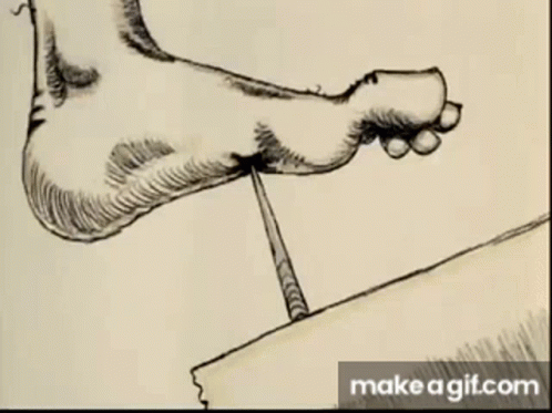 Ouch Foot GIF - Ouch Foot Nails GIFs