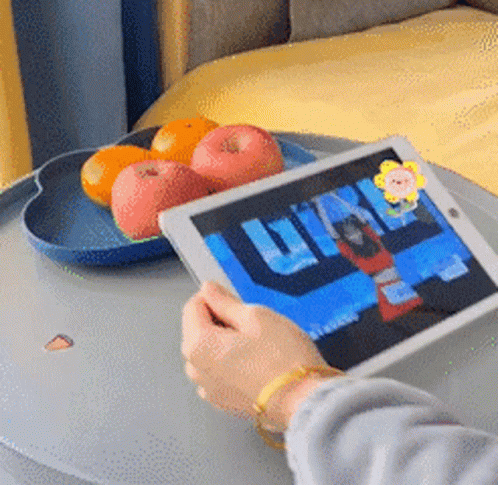 Apples Oranges GIF - Apples Oranges Tablet GIFs