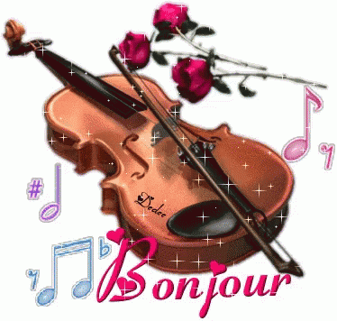 Bonjour GIF