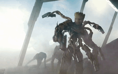 Groot Chad Groot GIF - Groot Chad Groot Arms GIFs