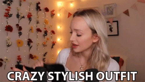 Crazy Stylish Outfit Shopping GIF - Crazy Stylish Outfit Shopping Clothes GIFs
