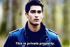 Teen Wolf GIF - Teen Wolf This Is Private Property GIFs